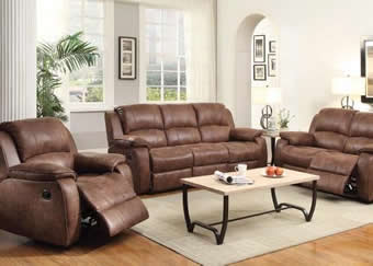 New North Shore Reclining Sofas and Love Seat